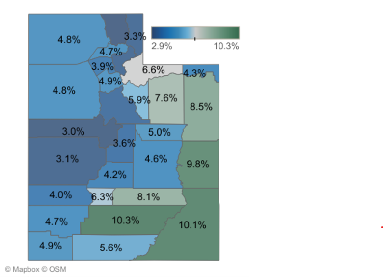 Significant Statistics Uneven Distribution of Utah’s Unemployment